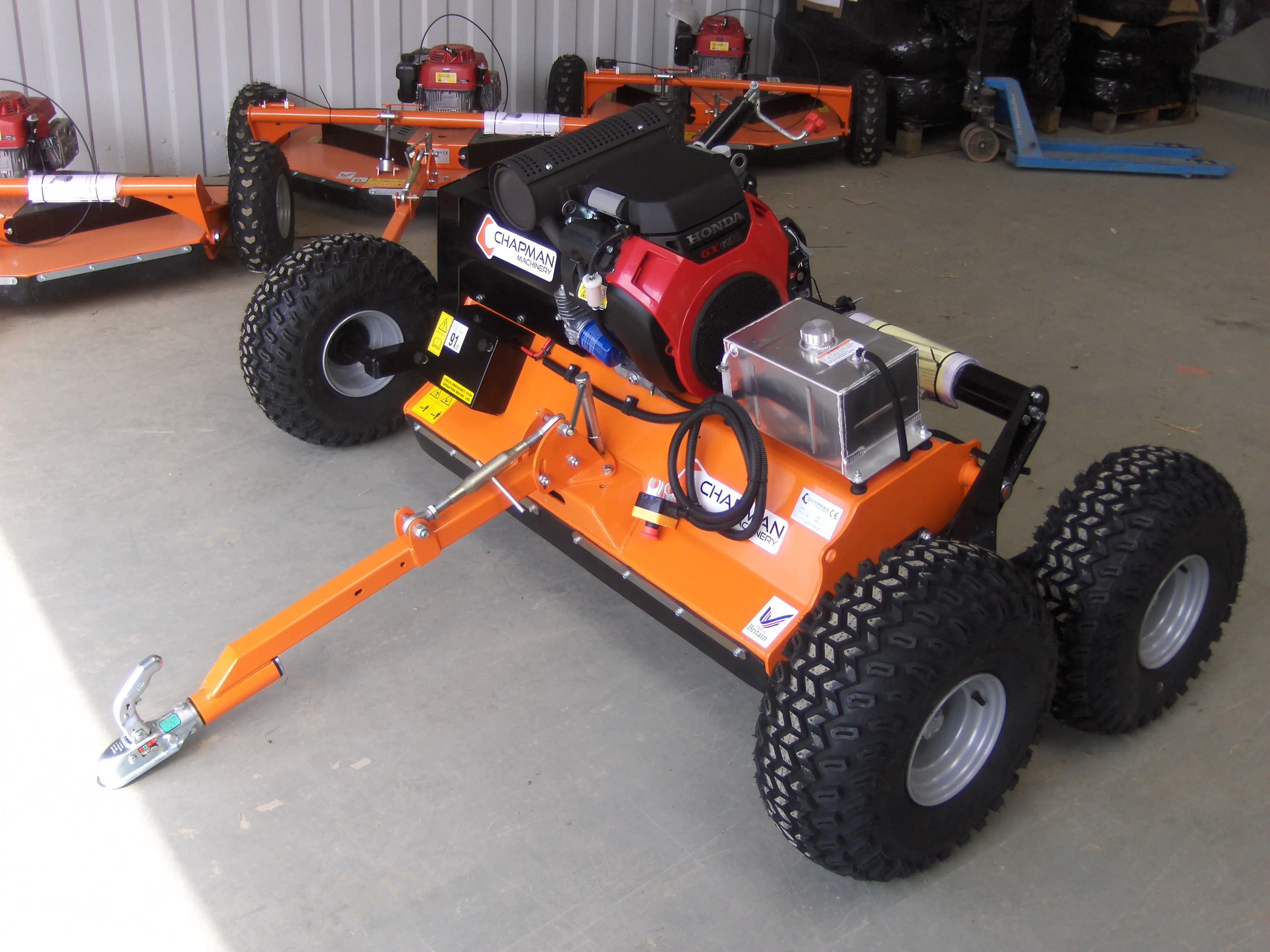 Chapman FM120 Twin Axle Flail Mower