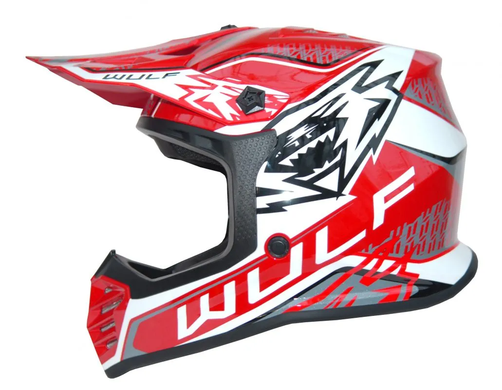 Wulfsport Youth Air-X Red Helmet