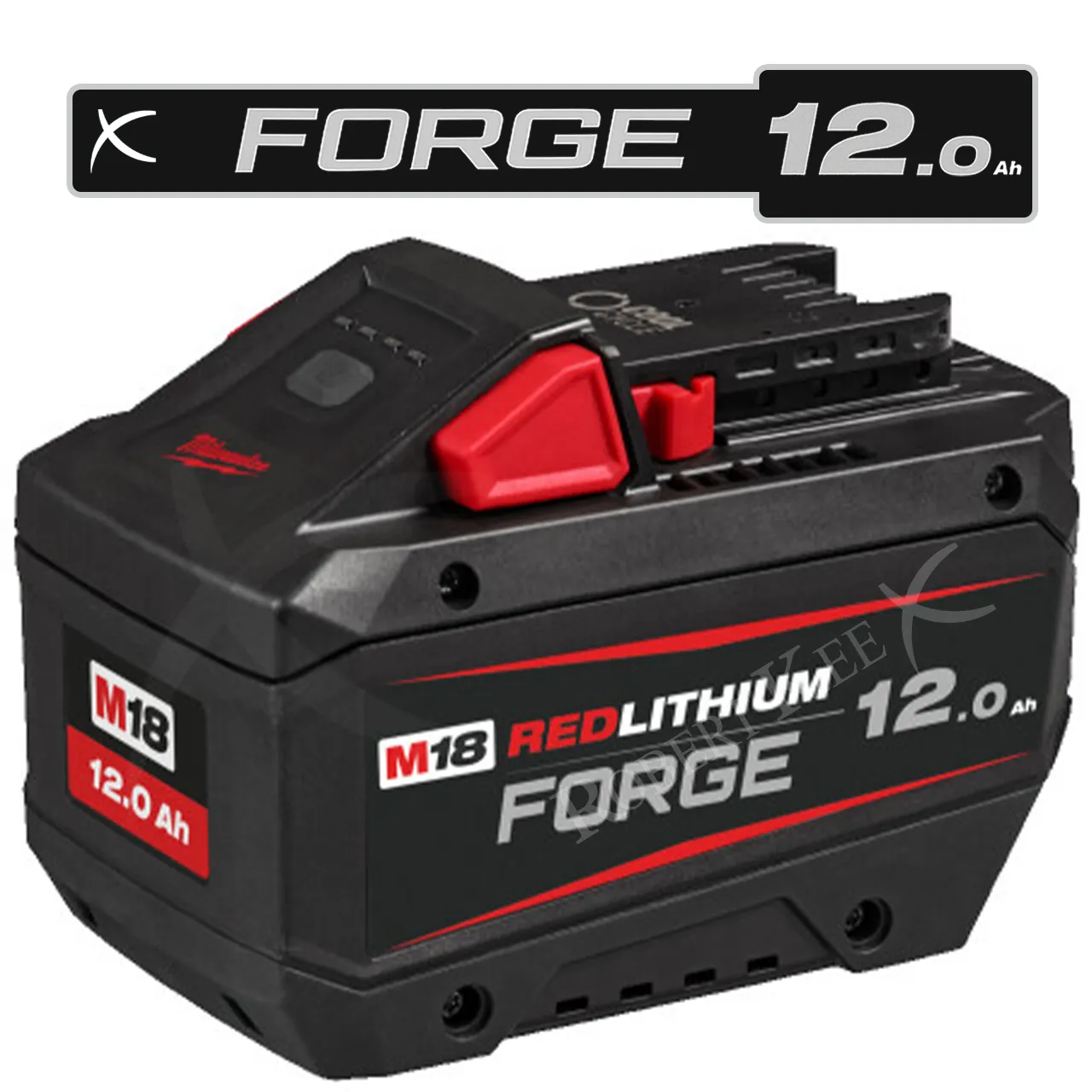 Forge 12Ah Battery (Approx 60 mins / 2000m² Run Time)