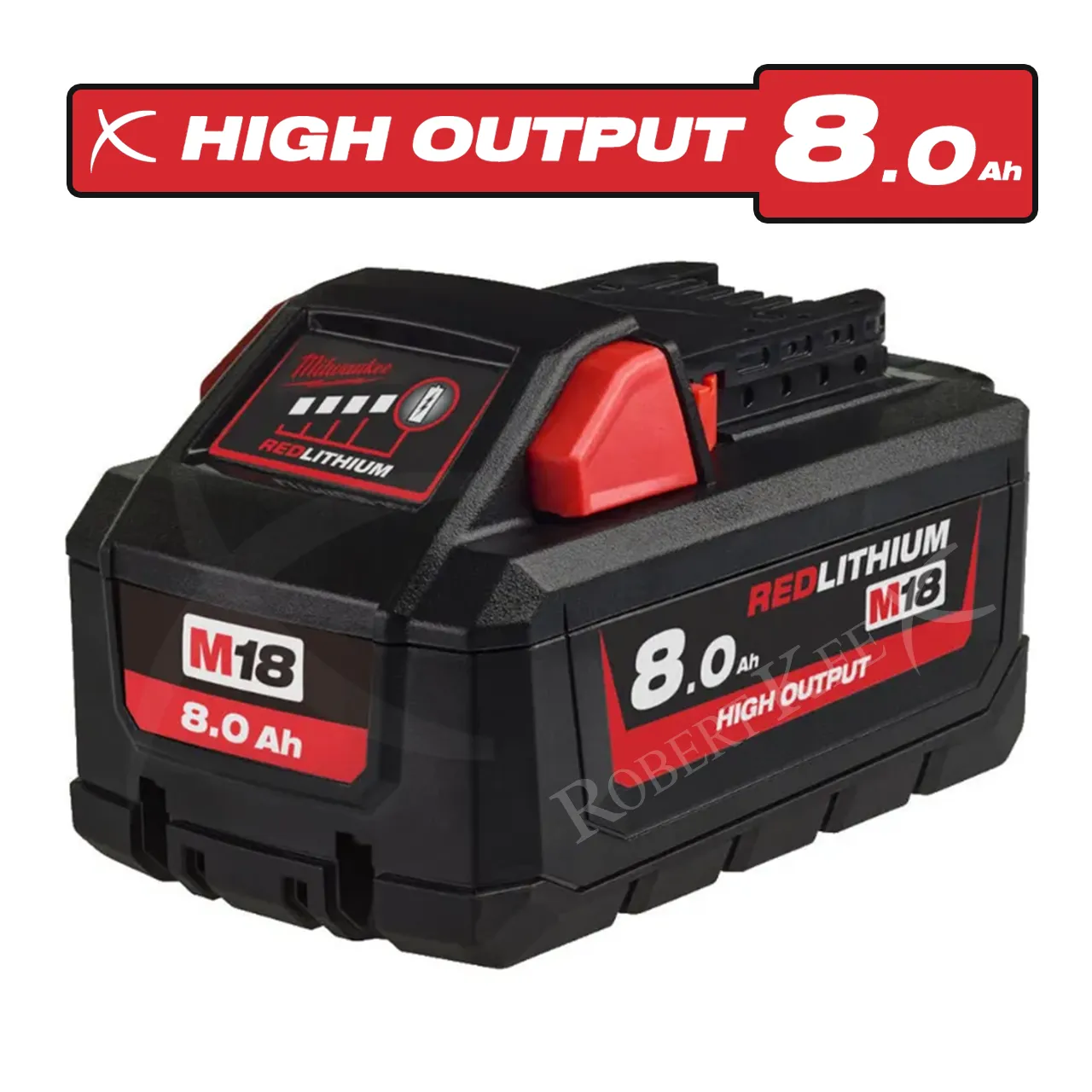 Milwaukee M18 High Output 8.0 Ah Battery (2000 cuts*)