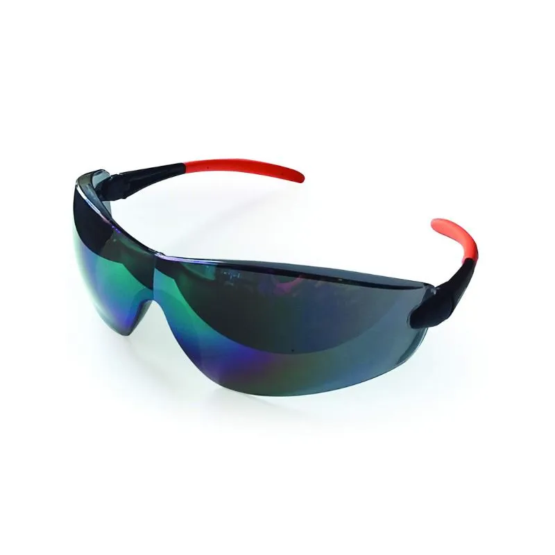 Oregon Black Mirrored Safety Glasses